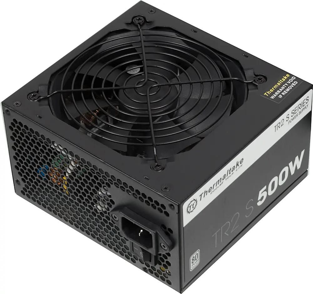 Блок питания Thermaltake TR2 S,  500Вт,  120мм,  черный, retail [ps-trs- 0500npcweu-2]